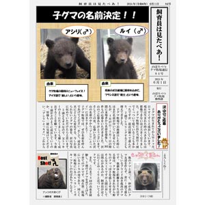 のぼりべつクマ牧場通信（新聞）84号発行！